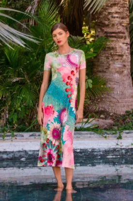 The Janie Favorite Cap Sleeve Dress-Emily