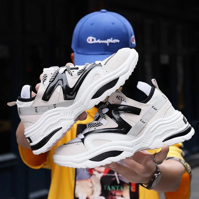 Vintage Sneakers Men Breathable Mesh Casual Shoes Men Comfortable Fashion Tennis Sneakers flats hot