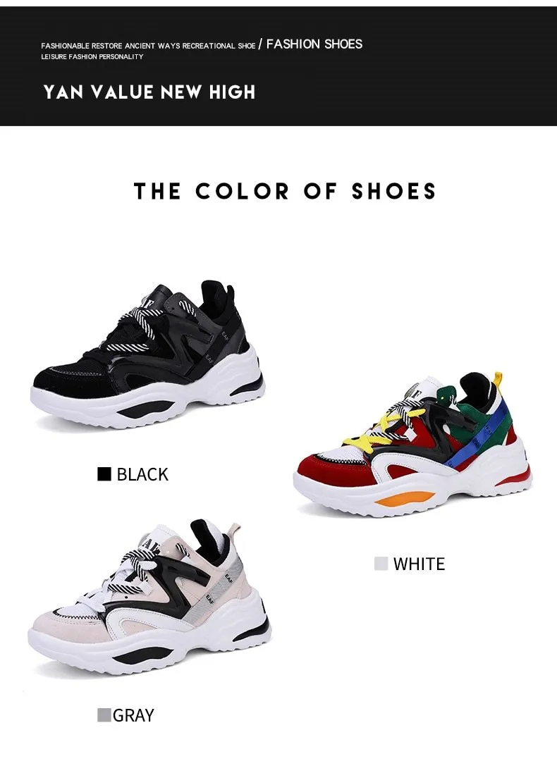 Vintage Sneakers Men Breathable Mesh Casual Shoes Men Comfortable Fashion Tennis Sneakers flats hot