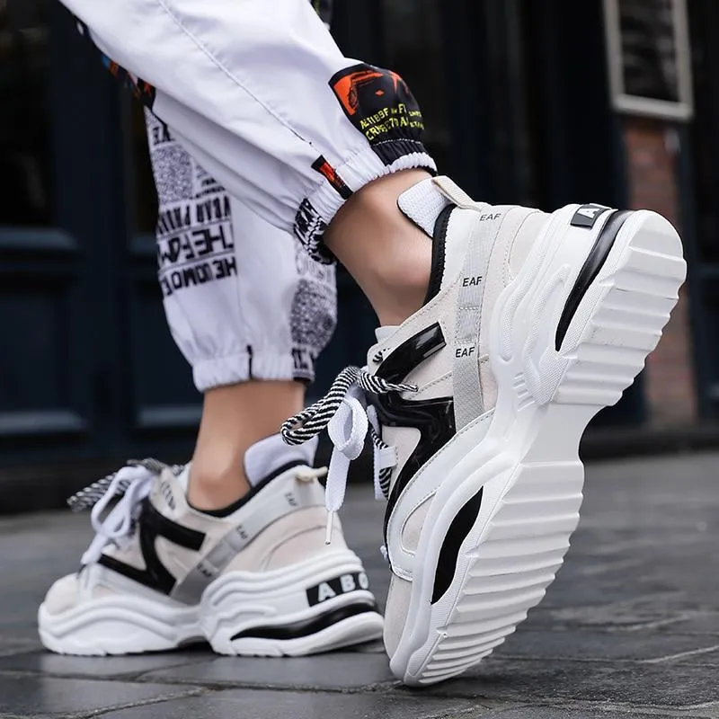 Vintage Sneakers Men Breathable Mesh Casual Shoes Men Comfortable Fashion Tennis Sneakers flats hot